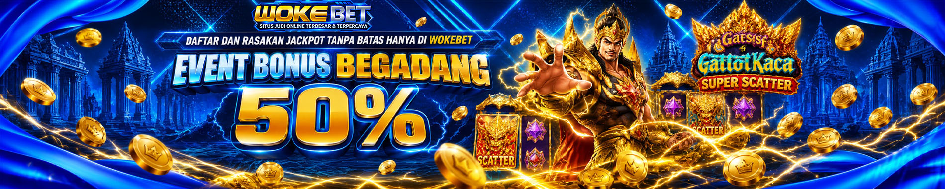 BONUS BEGADANG 50%